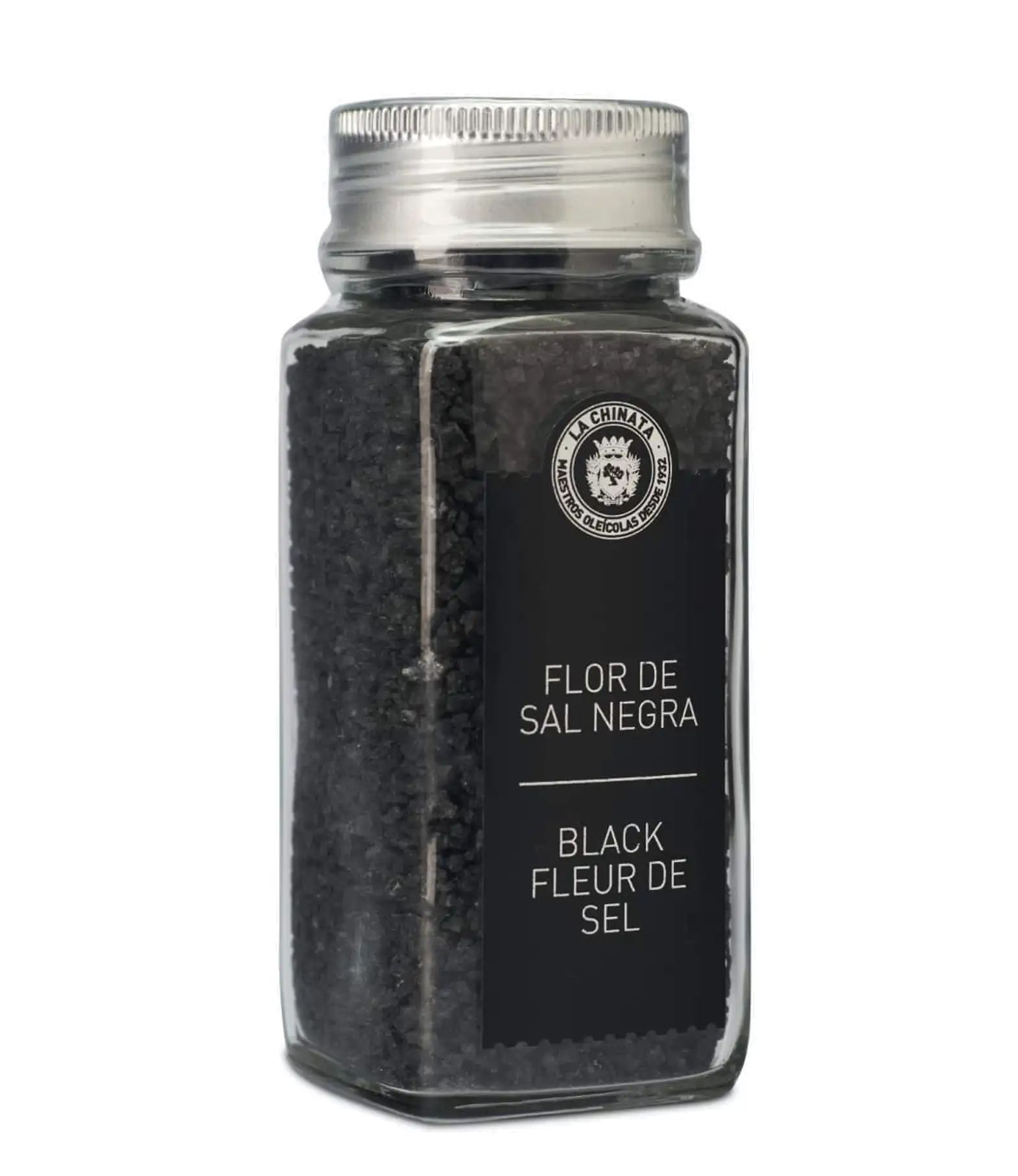 La Chinata Flor de Sal Negra - Tarro 110 GR