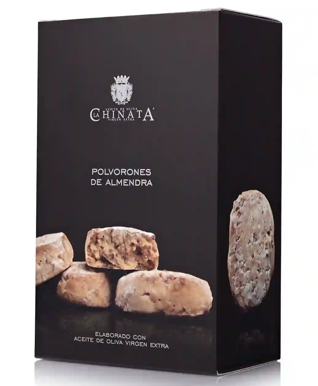 La chinata polvorones de almendra con ceite de oliva virgen extra - paquete 320 gr