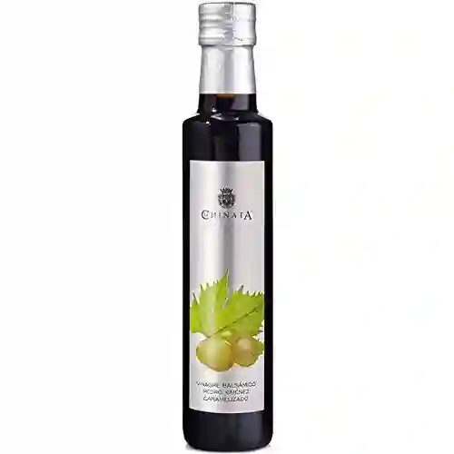 La Chinata Vinagre Balsámico Caramelizado Pedro Ximénez - Botella de Vidrio 250 ml