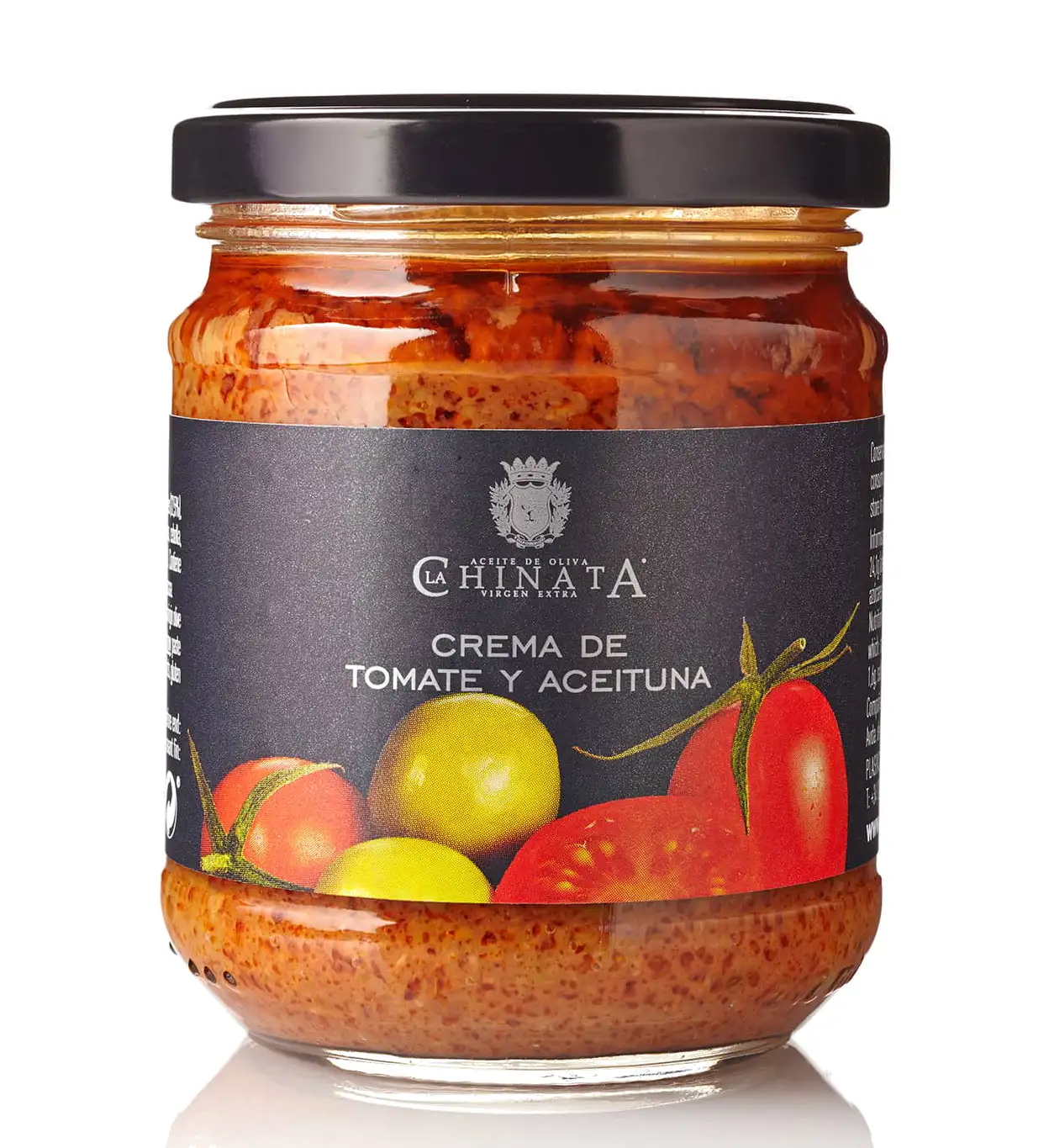 La Chinata Crema de Tomate y Aceituna - Tarro 180 GR
