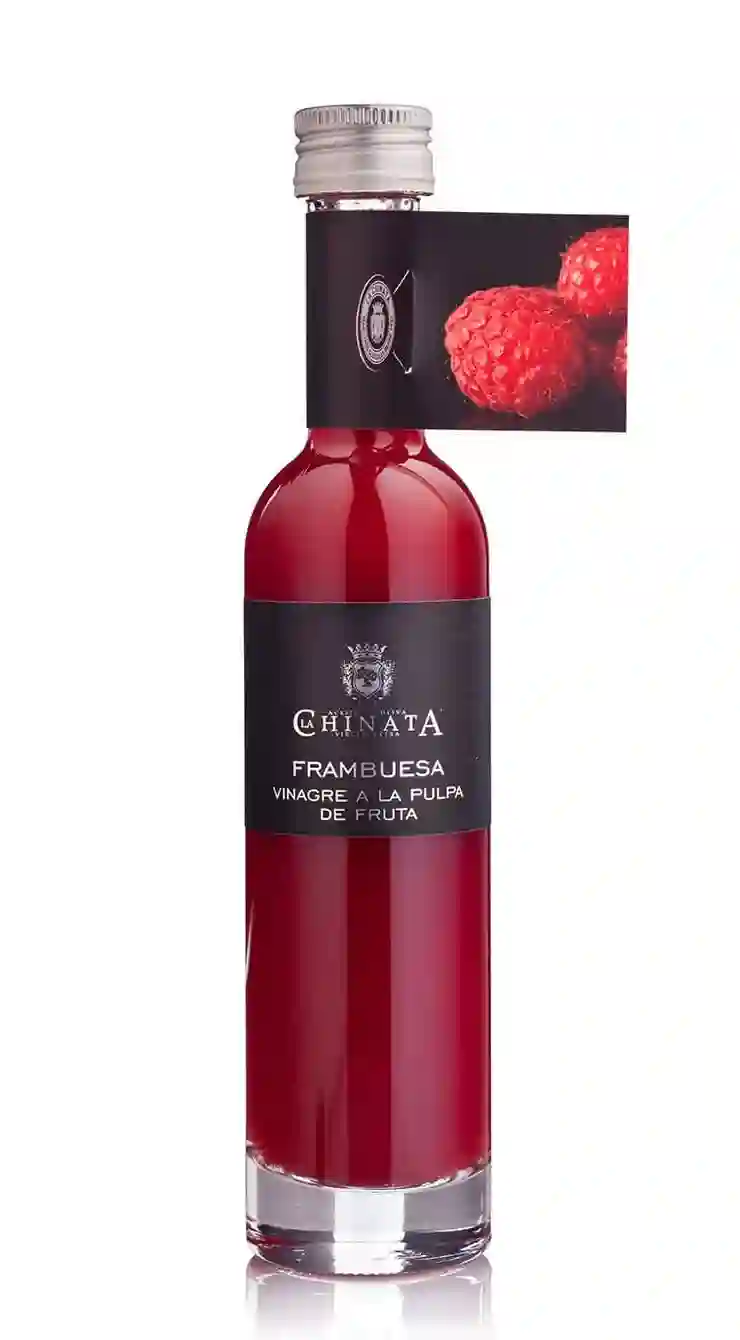 La Chinata Vinagre de Pulpa de Frambuesa - Botella Vidrio 100 ml