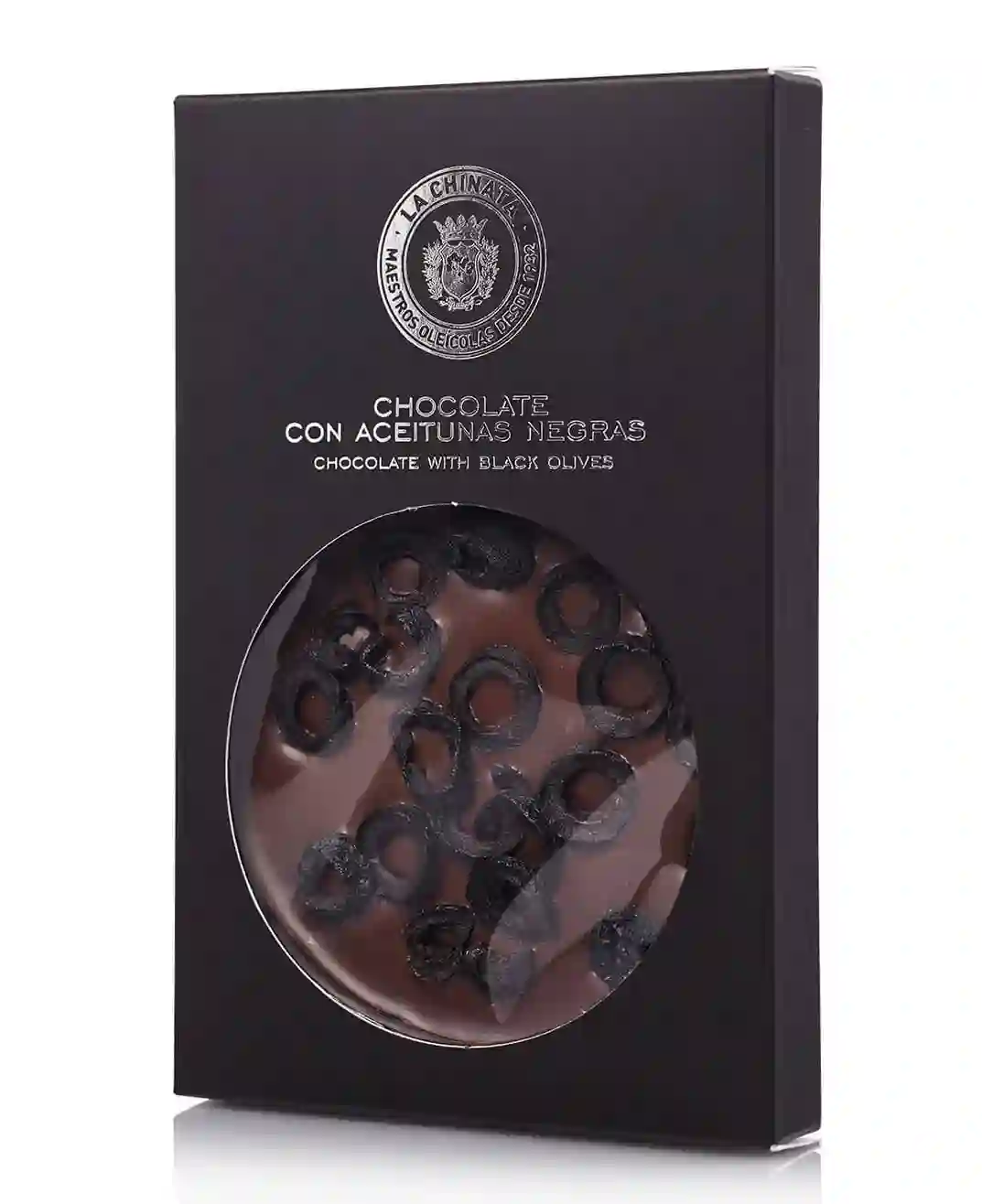 La Chinata Chocolate Con Aceitunas Negras - Tableta 33 GR