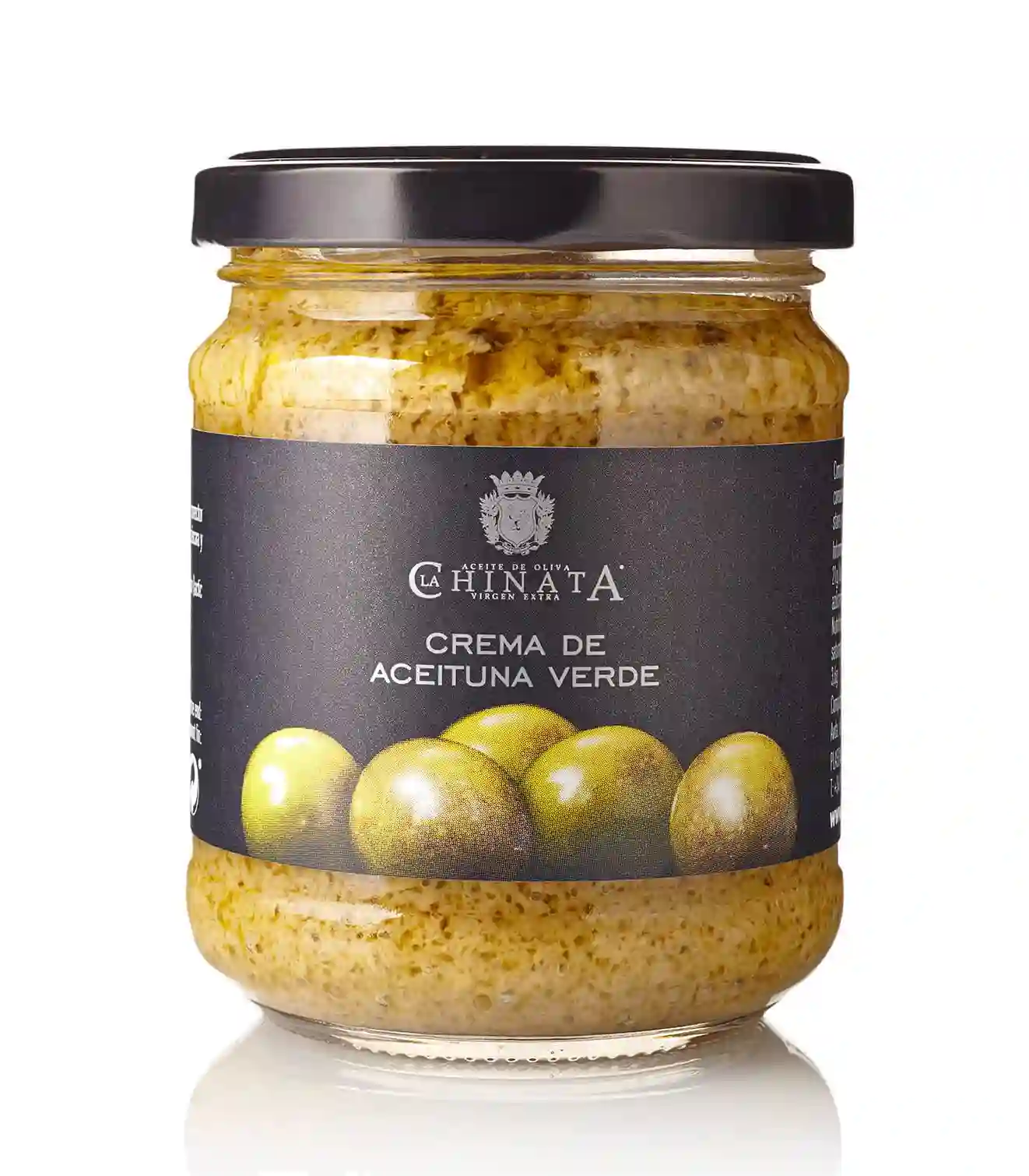 La Chinata Crema de Aceitunas Verdes - Tarro 180 GR
