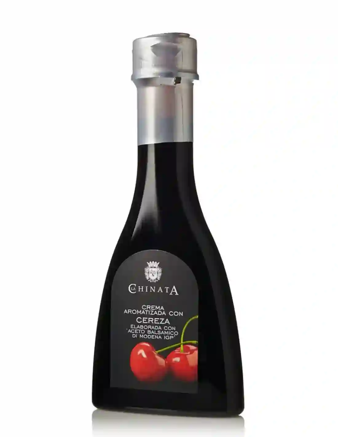 La Chinata Crema Balsámica Aromatizada Con Cereza - Botella de Vidrio 150 ml.