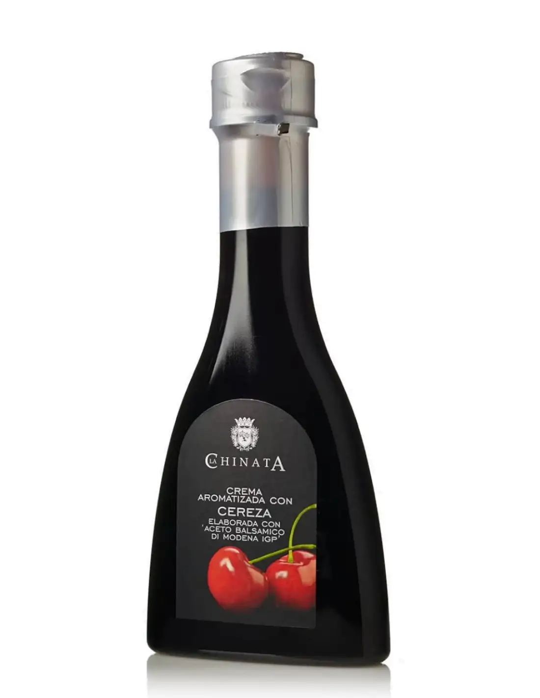 La Chinata Crema Balsámica Aromatizada Con Cereza - Botella de Vidrio 150 ml.