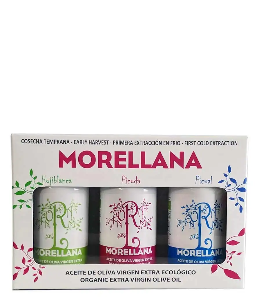 Morellana 3 variedades con fecha preferente de consumo 06/25 - Estuche 3x100 ml.