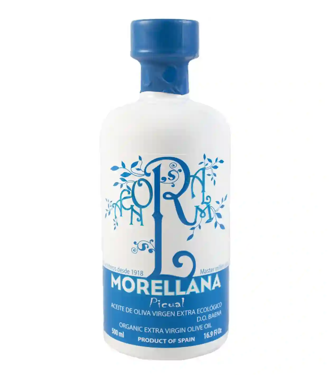 6x Morellana Picual - Botella de Vidrio 500 ml.