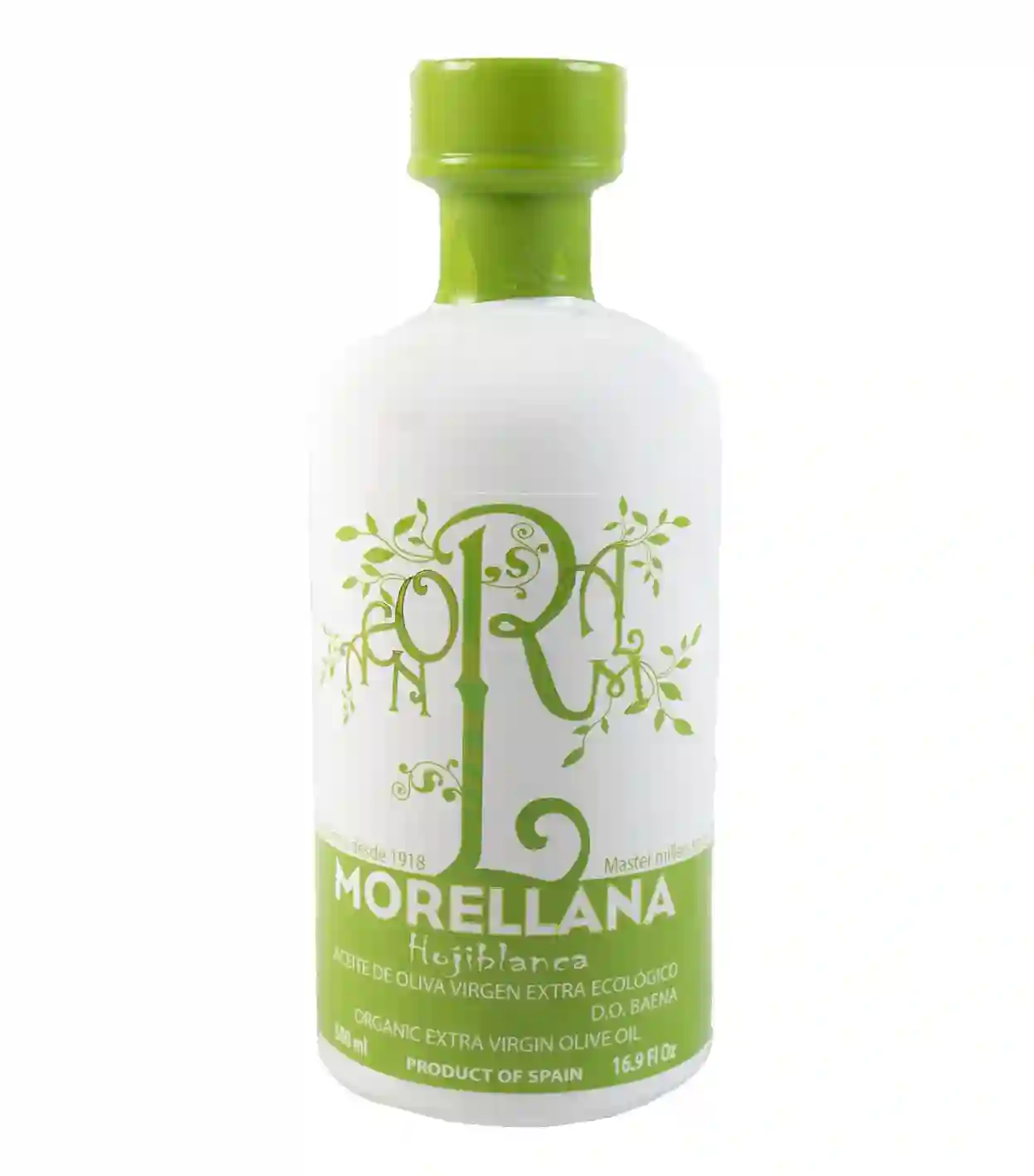 6x Morellana Hojiblanca - Botella de Vidrio 500 ml.