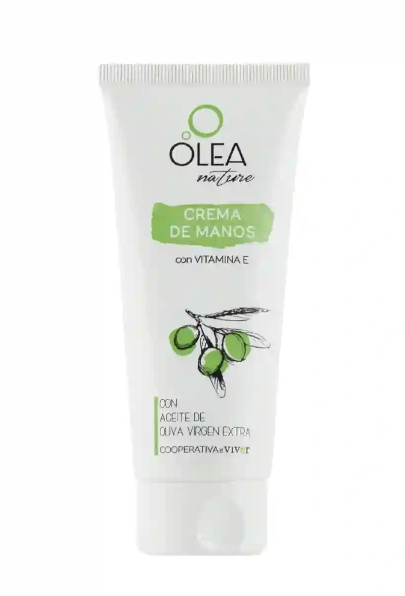 Olea Nature Crema de manos con Aceite de Oliva Virgen Extra - Tubo 100 ml