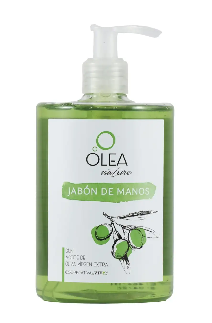 Olea Nature Jabón Líquido de Manos con Aceite de Oliva Virgen Extra - Bote 500 ml.