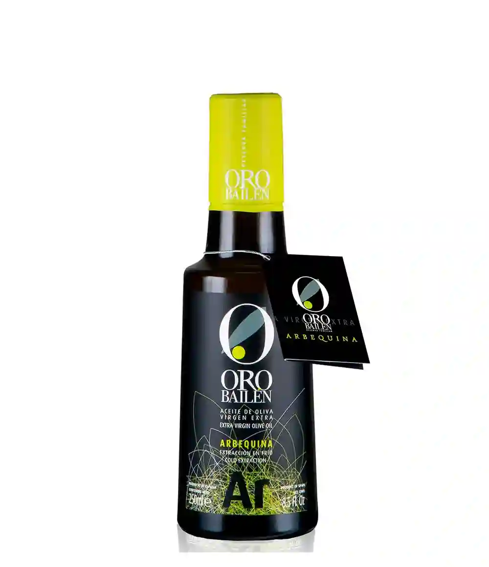 ORO BAILÉN ARBEQUINA - Botella de Vidrio 250 ml.