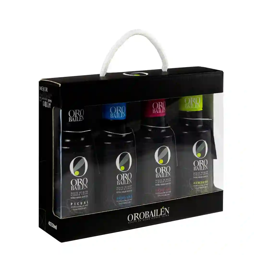 Oro Bailén 4 Variedades - Estuche Con Ventana 4x250 ml.