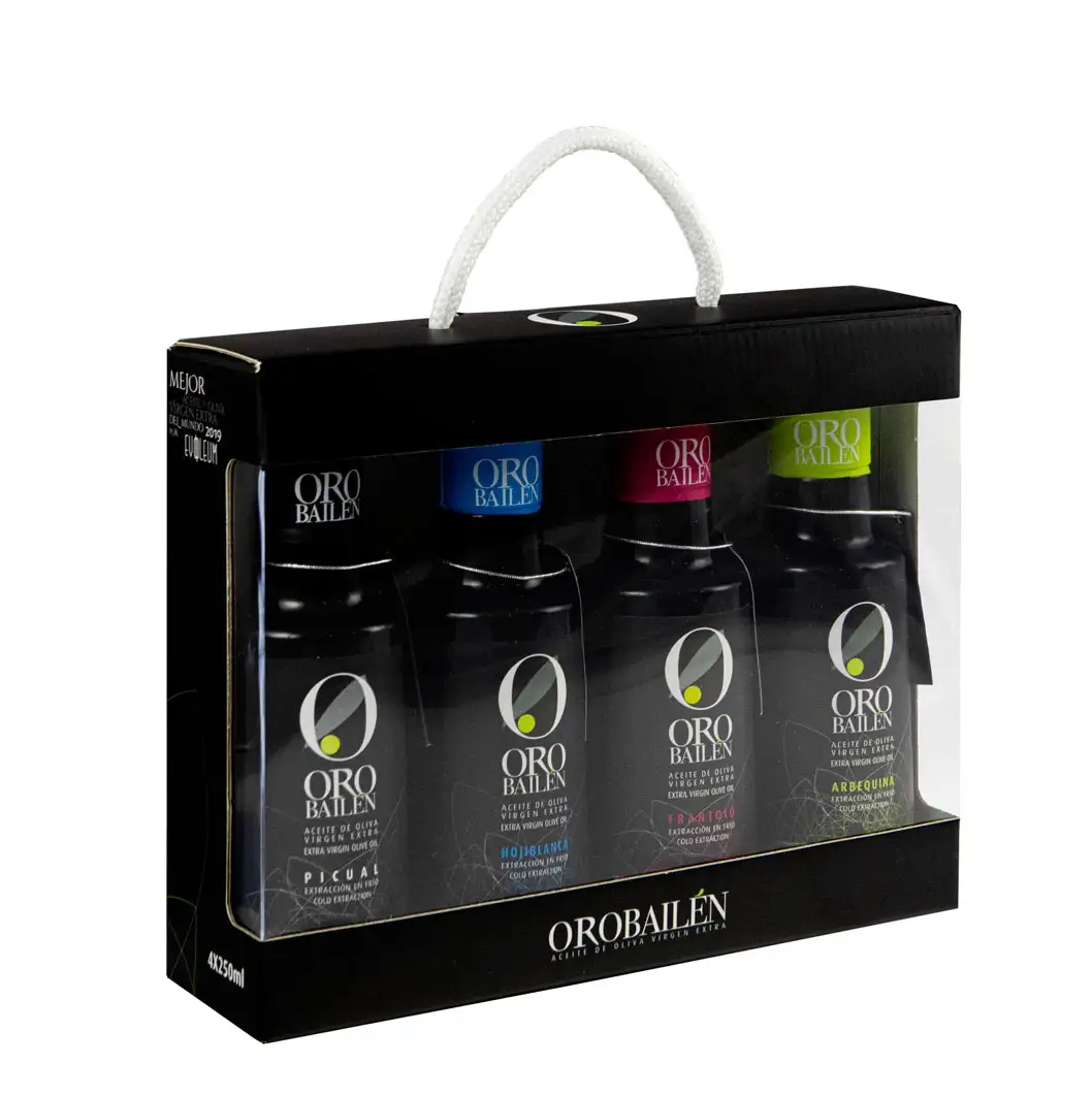 Oro Bailén 4 Variedades - Estuche Con Ventana 4x250 ml.