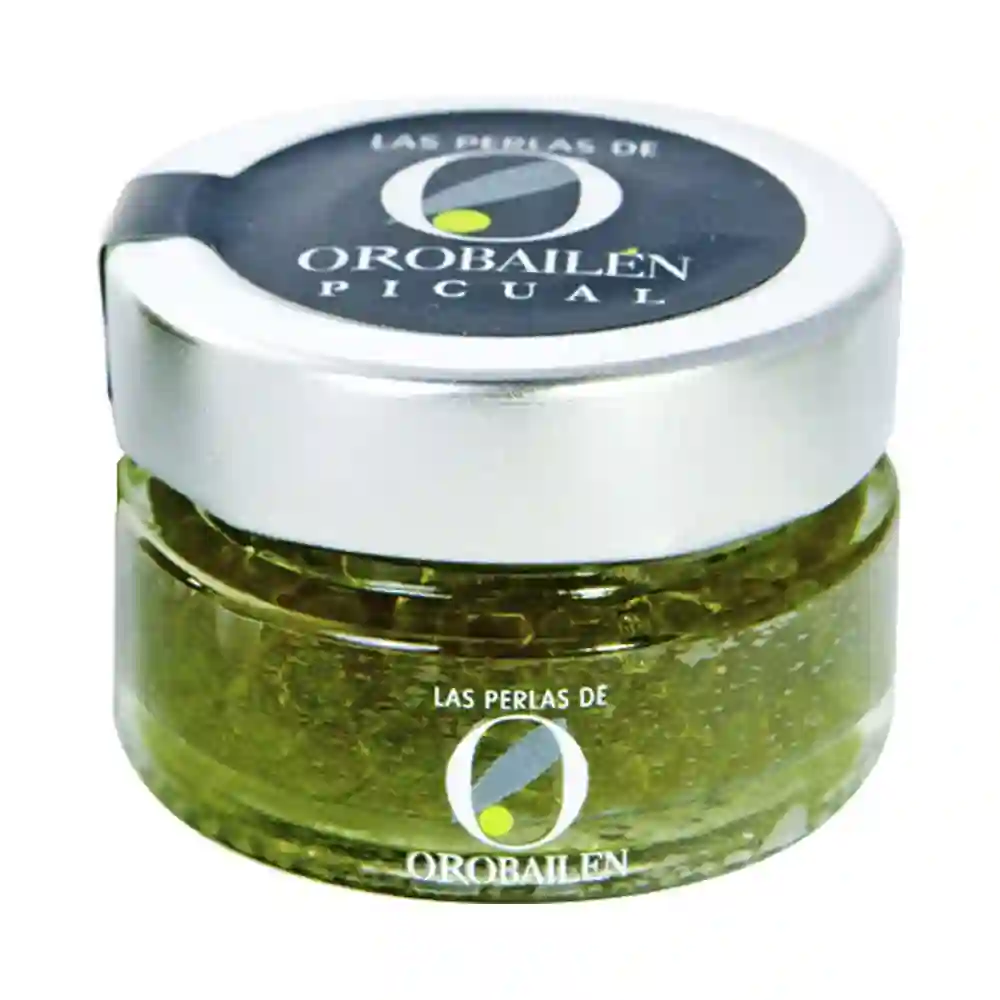 ORO BAILÉN PERLAS DE ACEITE DE OLIVA PICUAL - TARRO 50 GR.