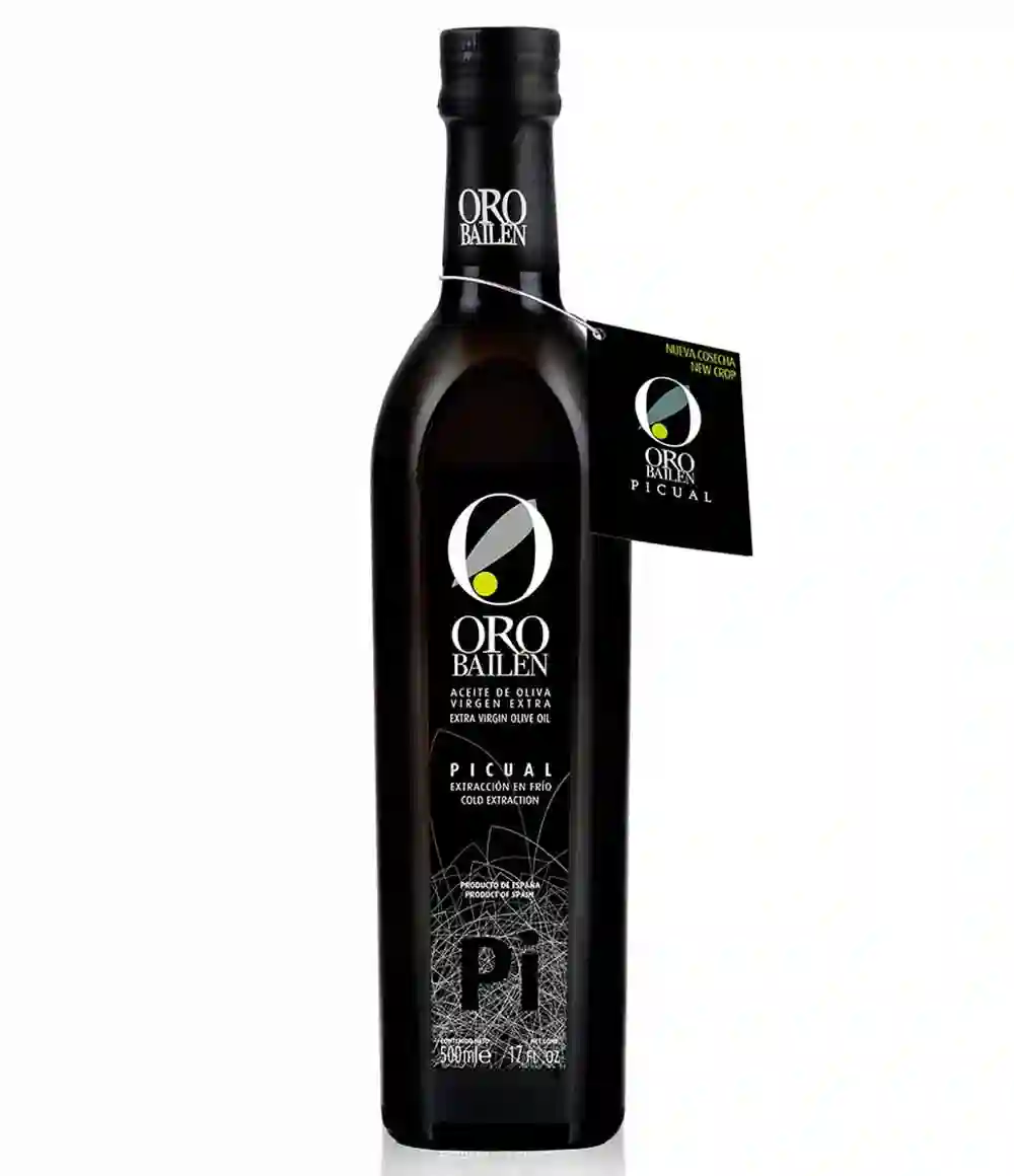 6x Oro Bailén Picual - Botella de Vidrio 500 ml.