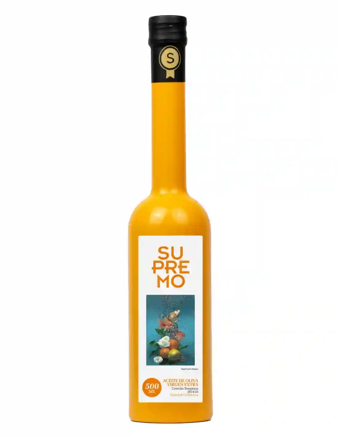 Supremo Hojiblanca - Botella de Vidrio 500 ml.