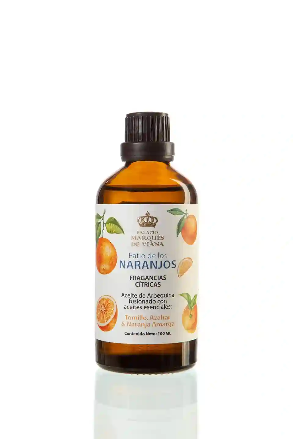 Palacio Marqués de Viana Patio de los Naranjos - Botella de Vidrio 100 ml.