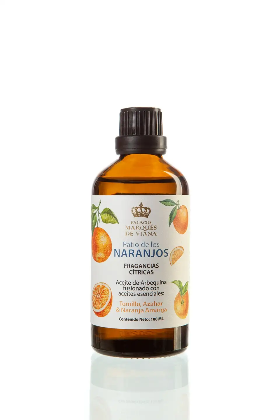 Palacio Marqués de Viana Patio de los Naranjos - Botella de Vidrio 100 ml.