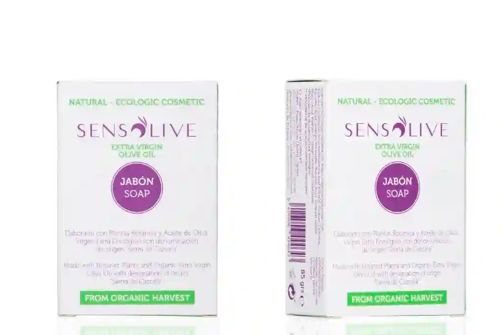Sensolive Jabón de Manos Artesano Conceite de Oliva - Pastilla 85 GR