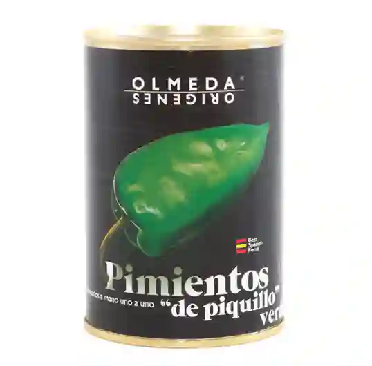 Olmeda oríngenes Pimientos de Piquillo Verdes - Lata 390 Gr.