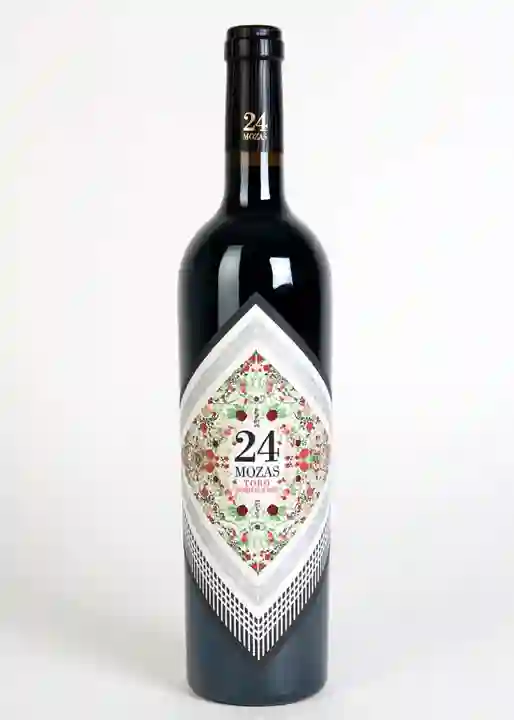 6x 24 Mozas 2021 Vino tinto - Botella de vidrio 750 ml