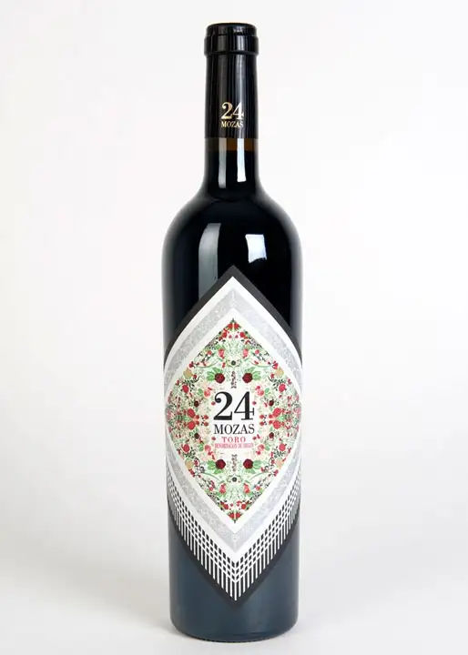 6x 24 Mozas 2021 Vino tinto - Botella de vidrio 750 ml
