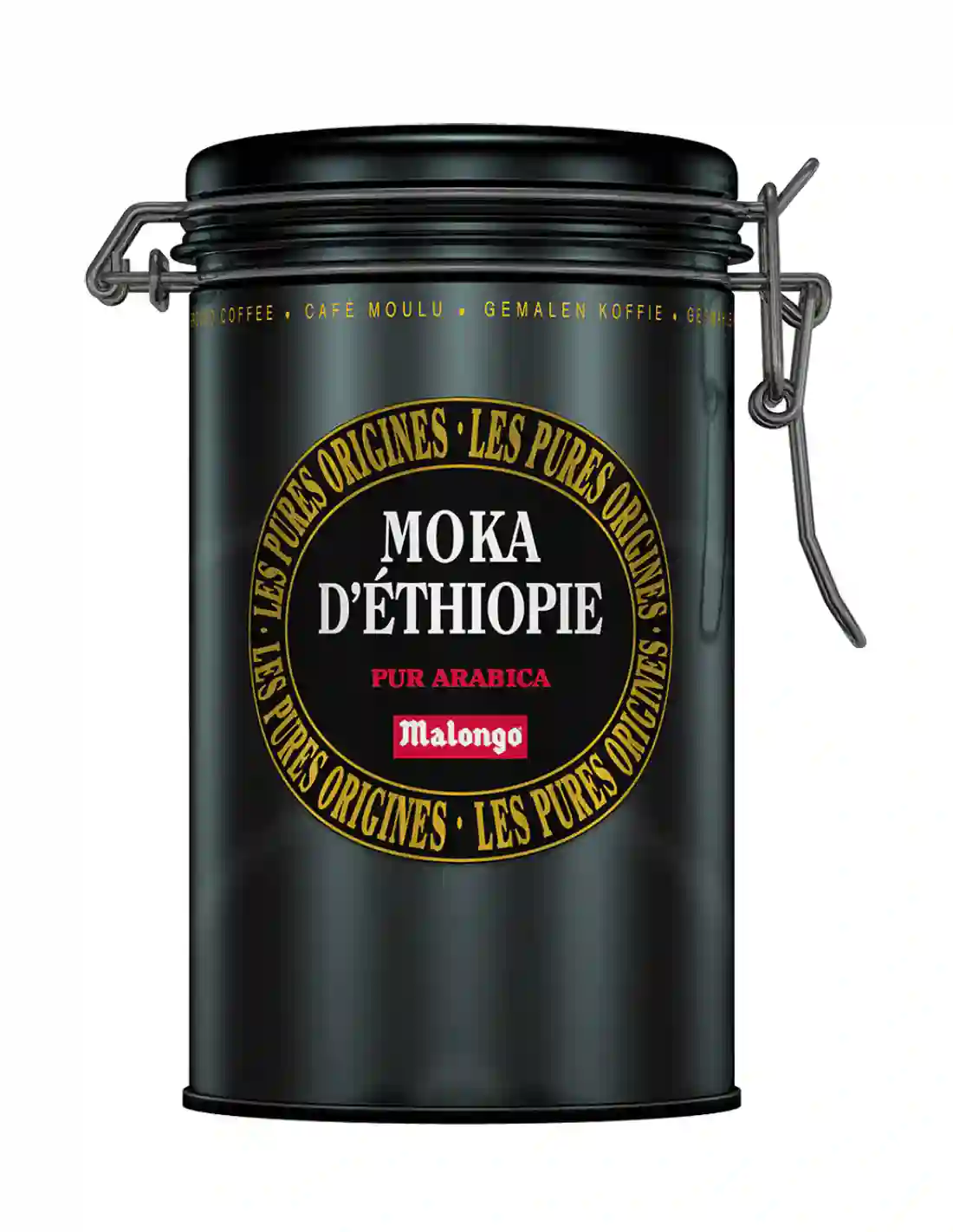 4x Malongo Café Moca de Etiopía - Lata 250 Gr.