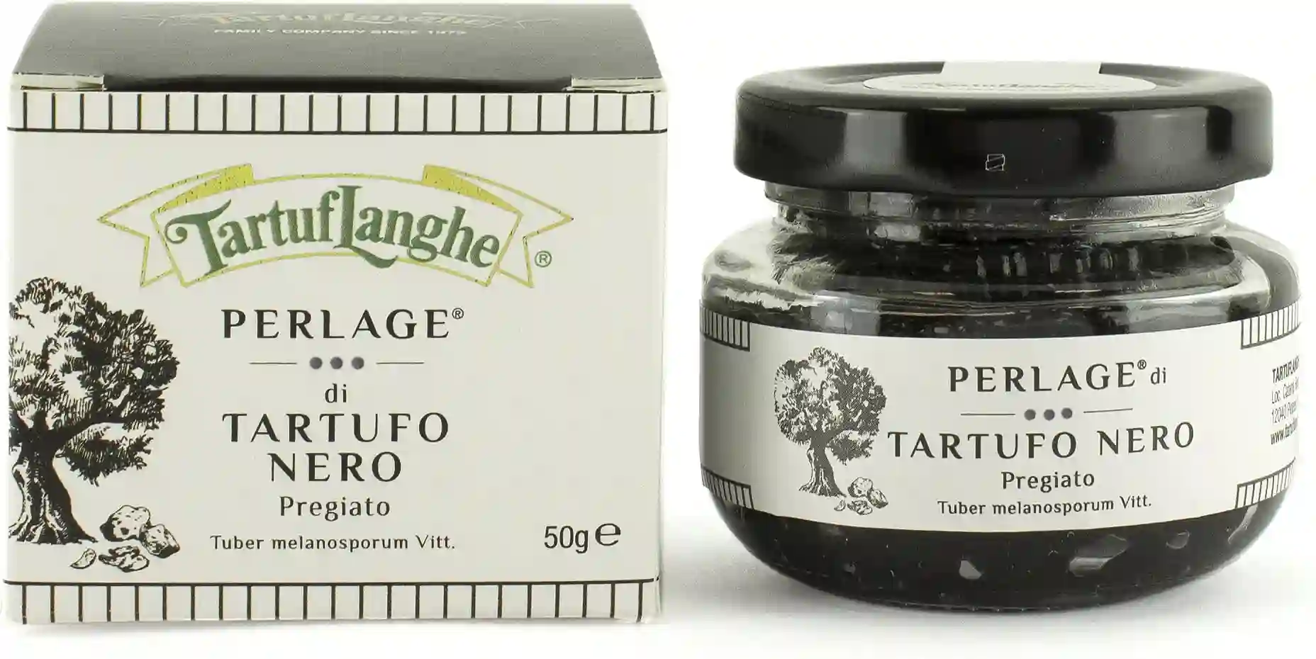 6x Tartuflanghe Perlas de Trufa Negra - Tarro 50 GR