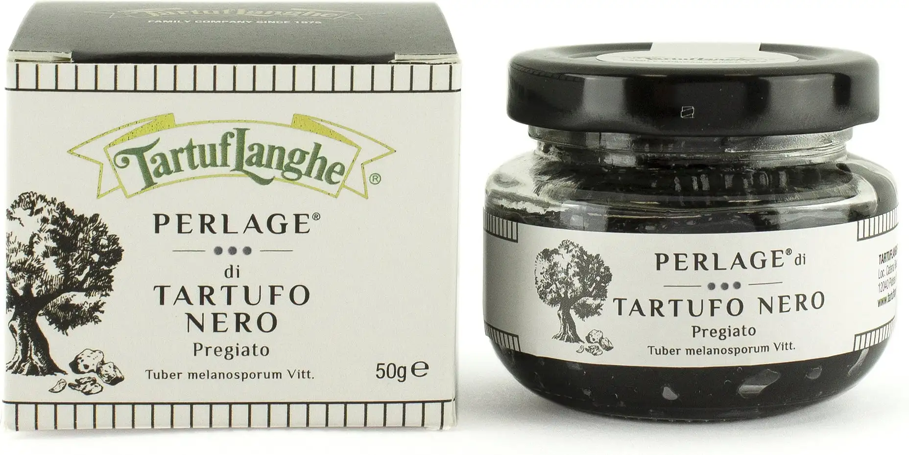 6x Tartuflanghe Perlas de Trufa Negra - Tarro 50 GR