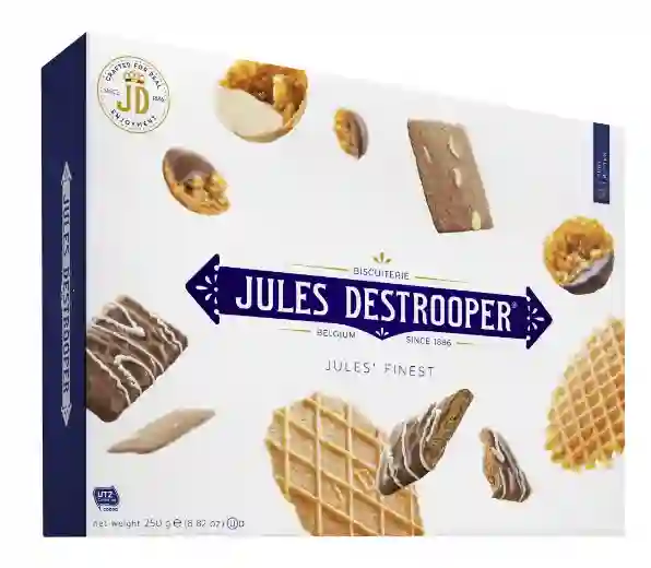 12x Jules Destrooper El mejor surtido de Galletas de Jules Jules - Caja 250 GR