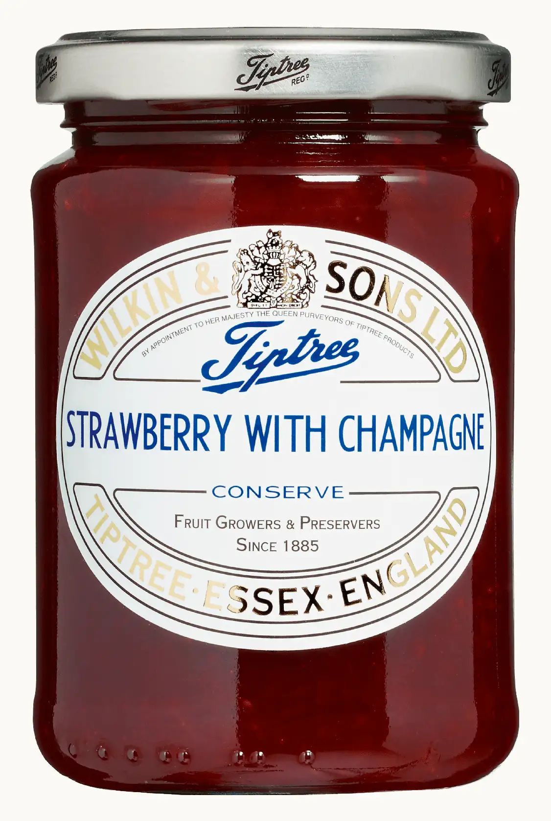 Wilkin & Sons Tiptree Mermelada de Fresa Con Champagne - Tarro 340 GR
