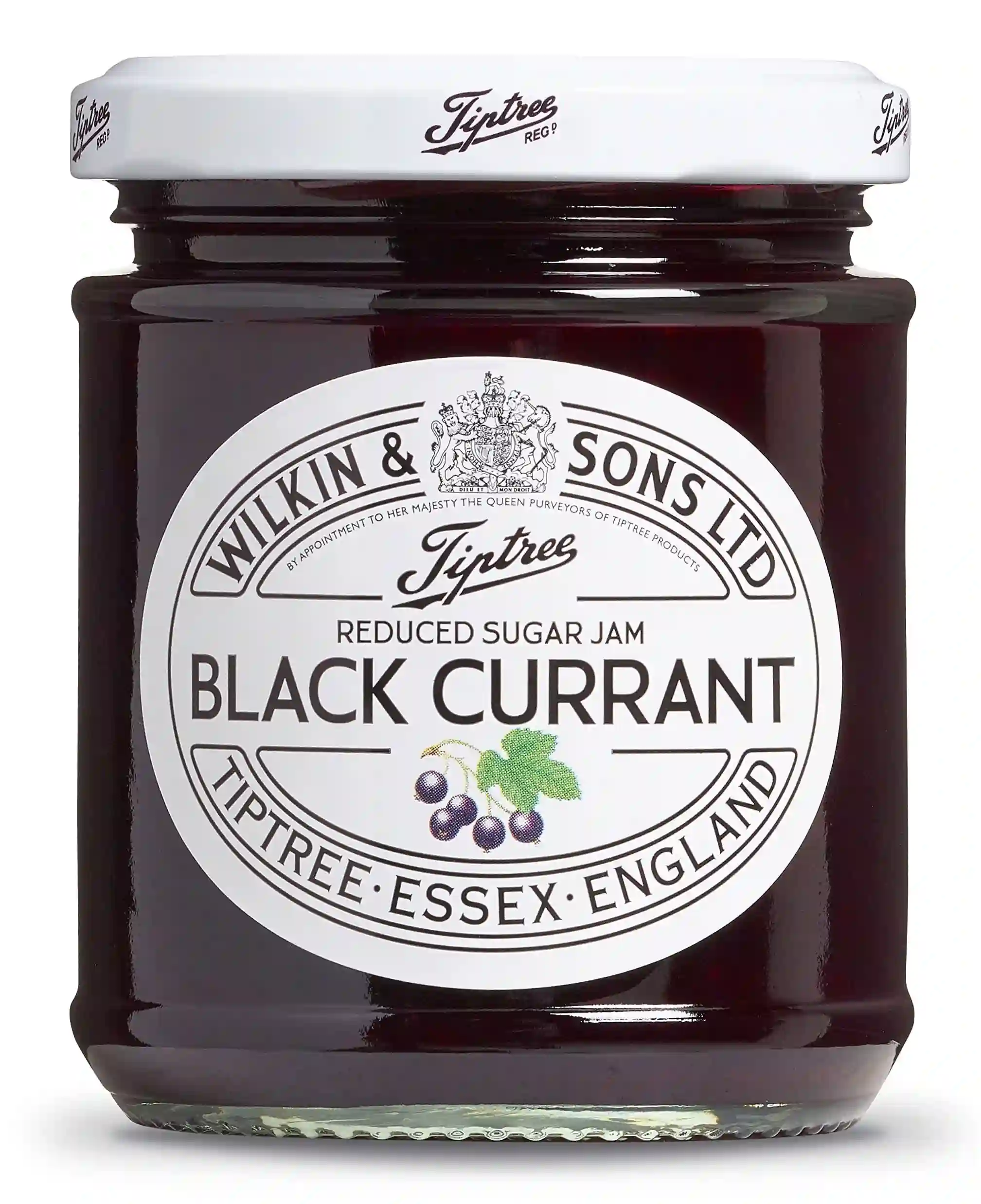 Wilkin & Sons Tiptree Mermelada de Grosella Negra Con Azúcar Reducido - Tarro 200 GR
