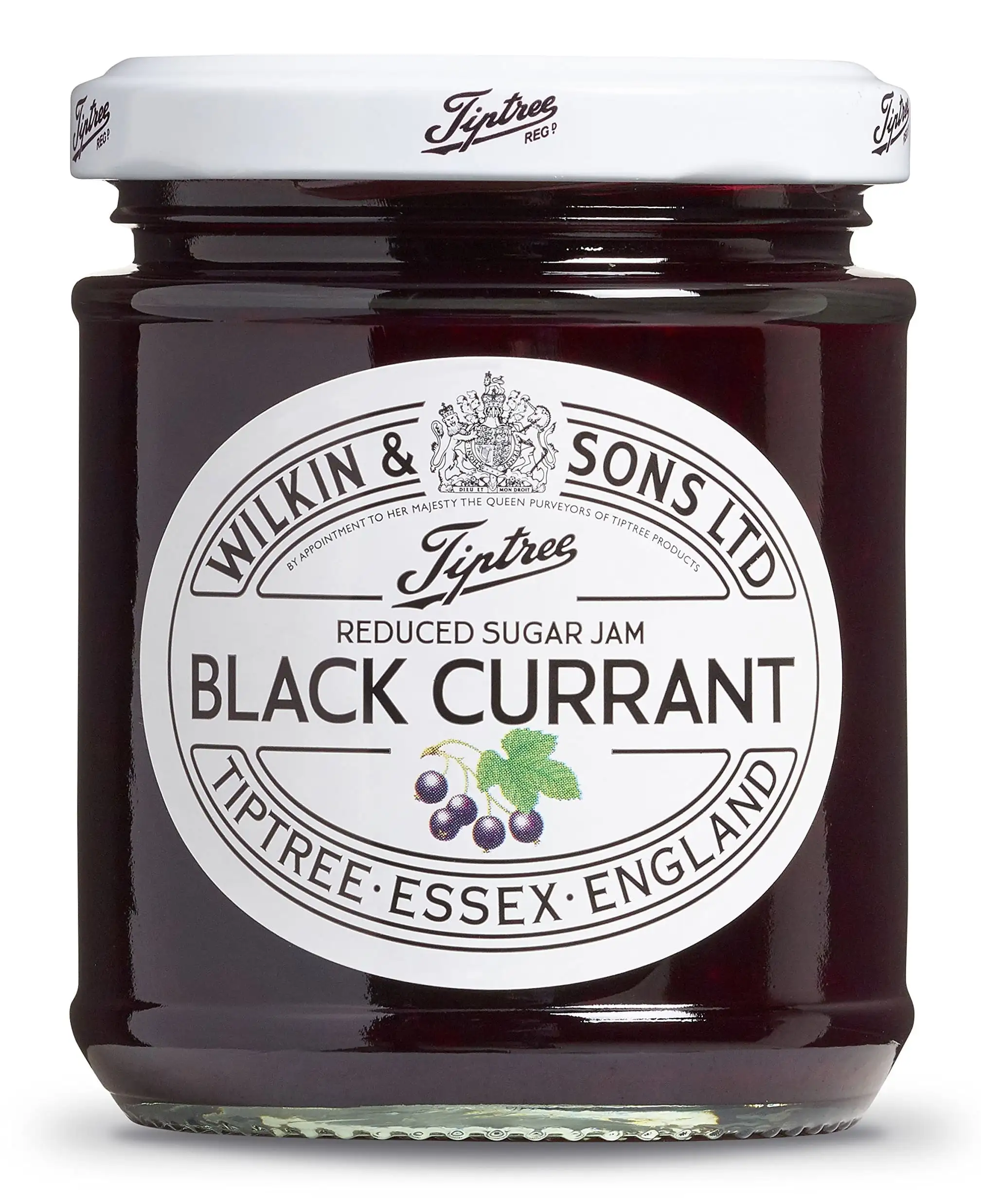 Wilkin & Sons Tiptree Mermelada de Grosella Negra Con Azúcar Reducido - Tarro 200 GR