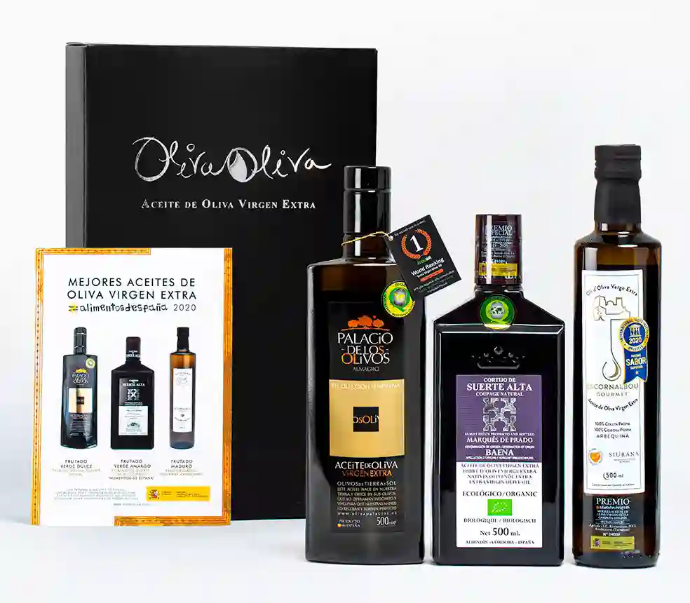Mejores Aceites de España 2020 - Caja Regalo 3x500 ml