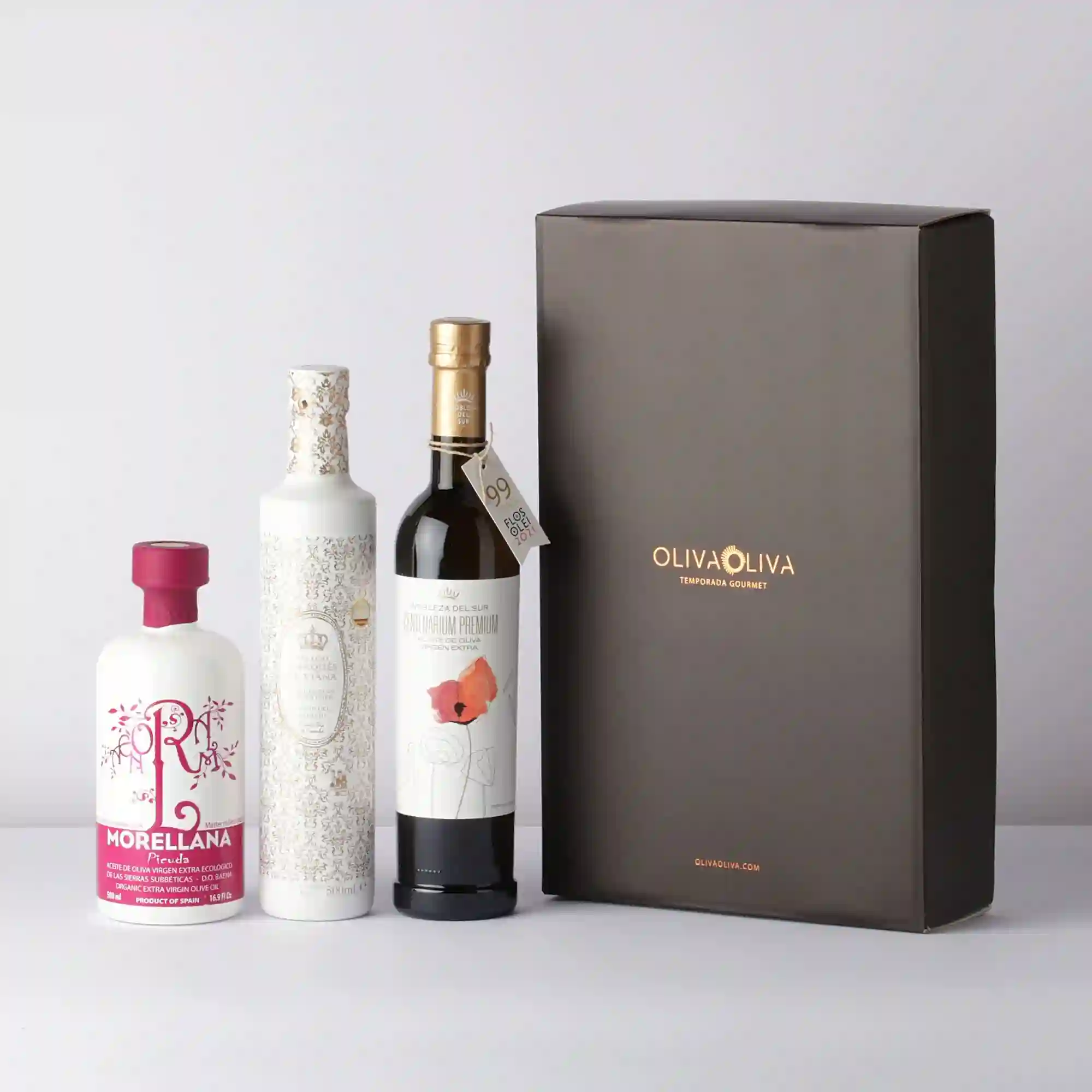 MEJORE ACEITES del premio Mundo Olio 2021 - Caja Regalo 3x500 ml.