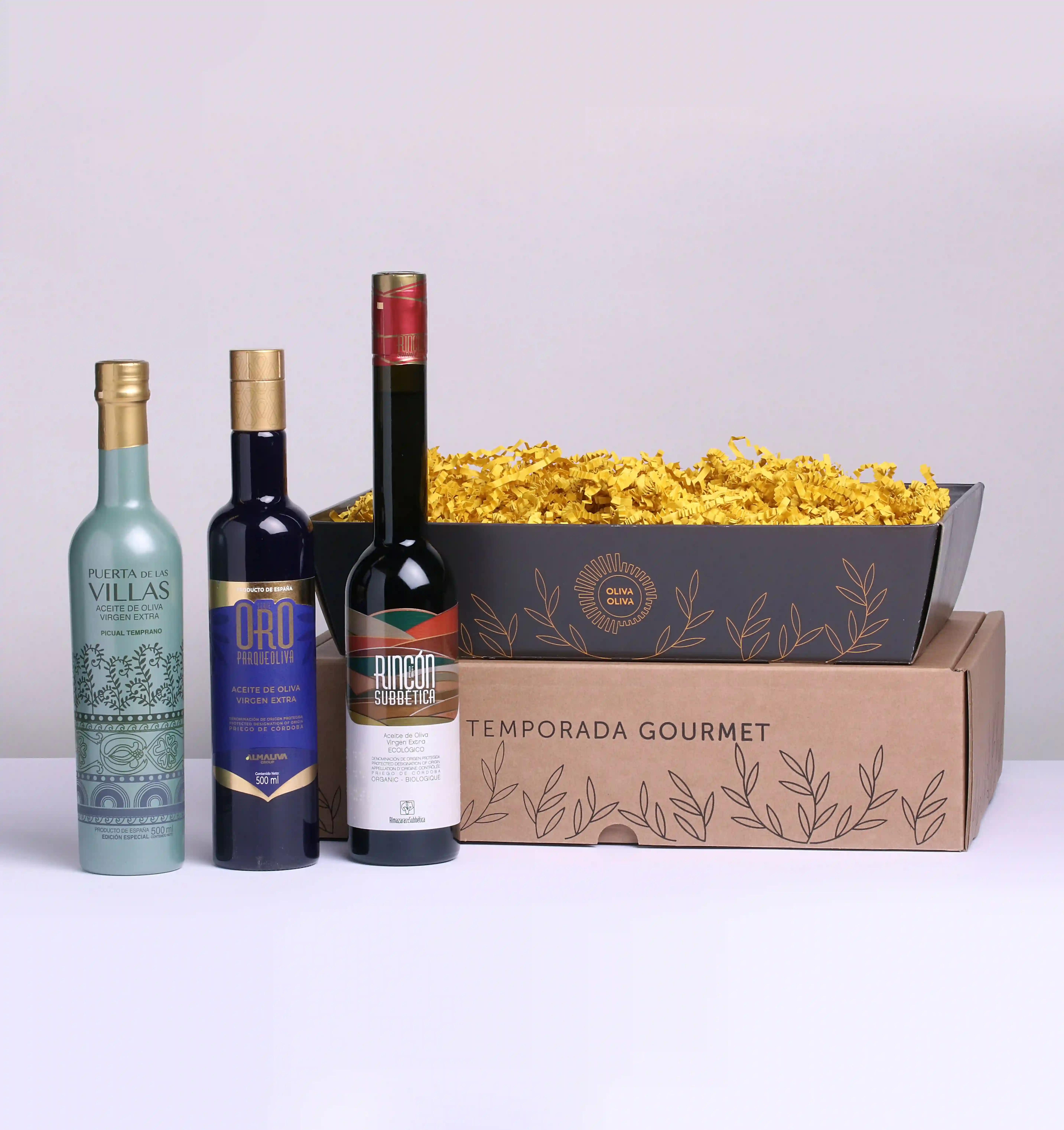 Mejores Aceites del Mundo Top Ten Evooleum 2022/23 - Caja Regalo 3x500 ml.