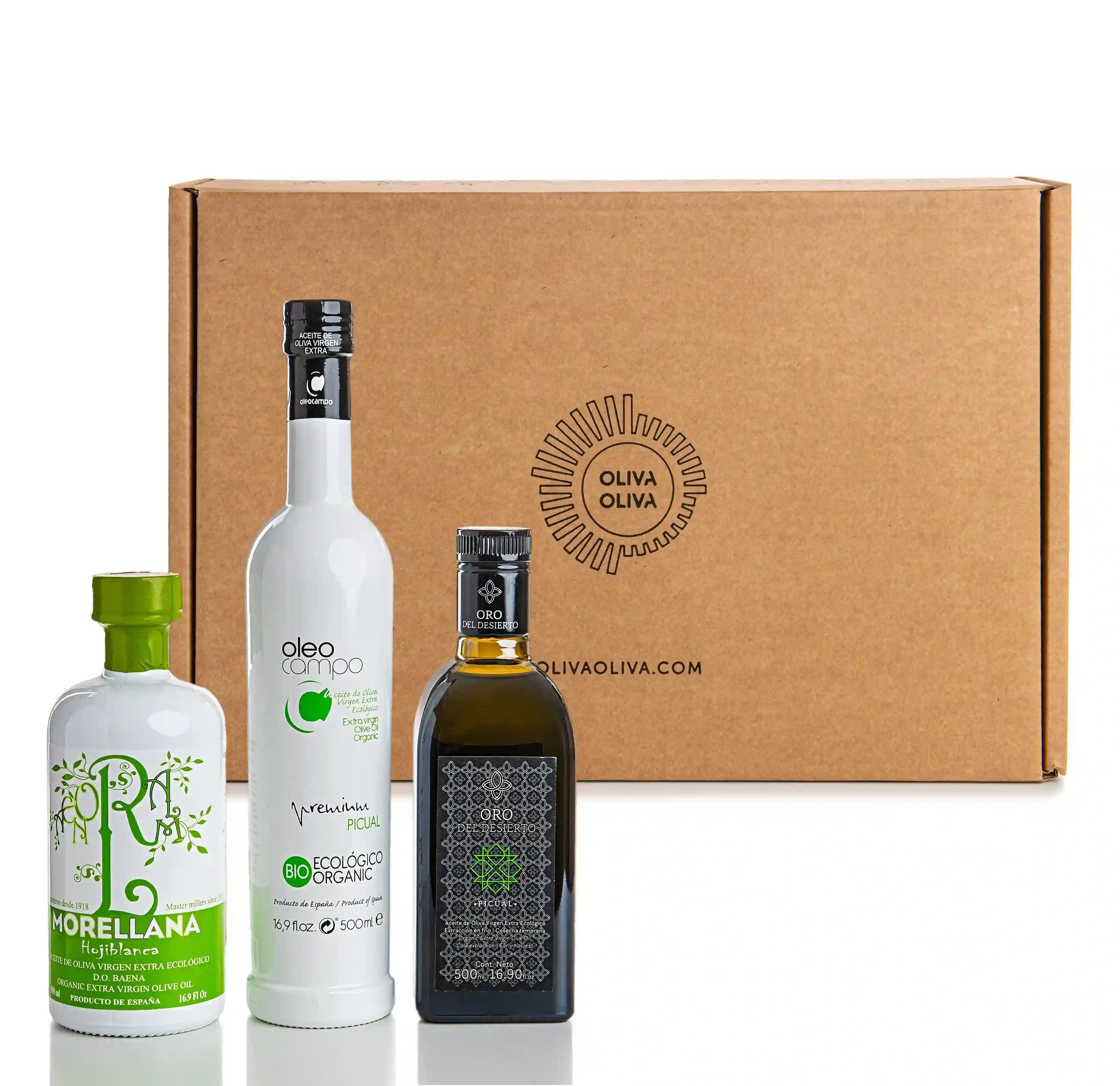 Mejores Aceites Ecológicos del Mundo Biol 2024 - Caja Regalo 3x500 ml.