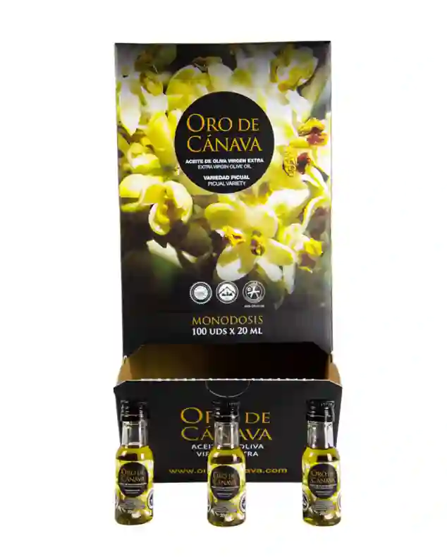 Oro de Cánava Picual - Miniatura Pet 20 ml.