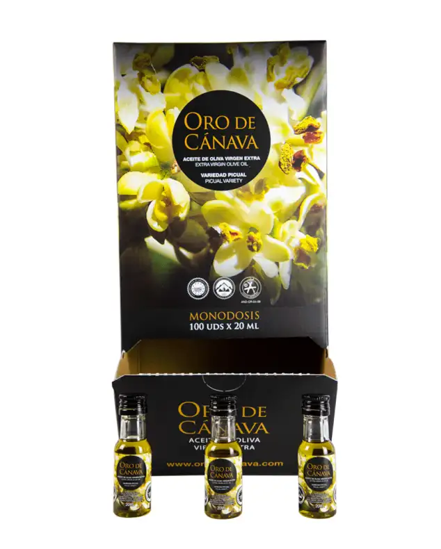Oro de Cánava Picual - Miniatura Pet 20 ml.