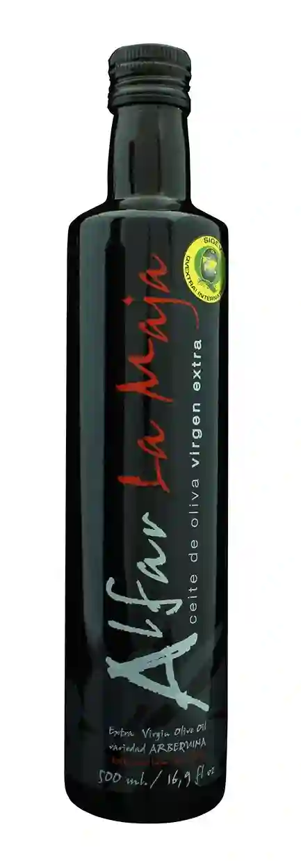 Alfar la Maja Arbequina - Botella de Vidrio 500 ml.