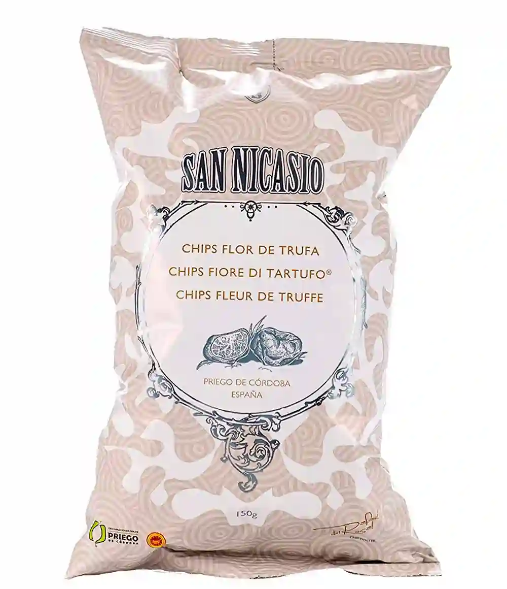 San Nicasio Patatas Fritas Flor de Trufa - Bolsa 150 Gr.