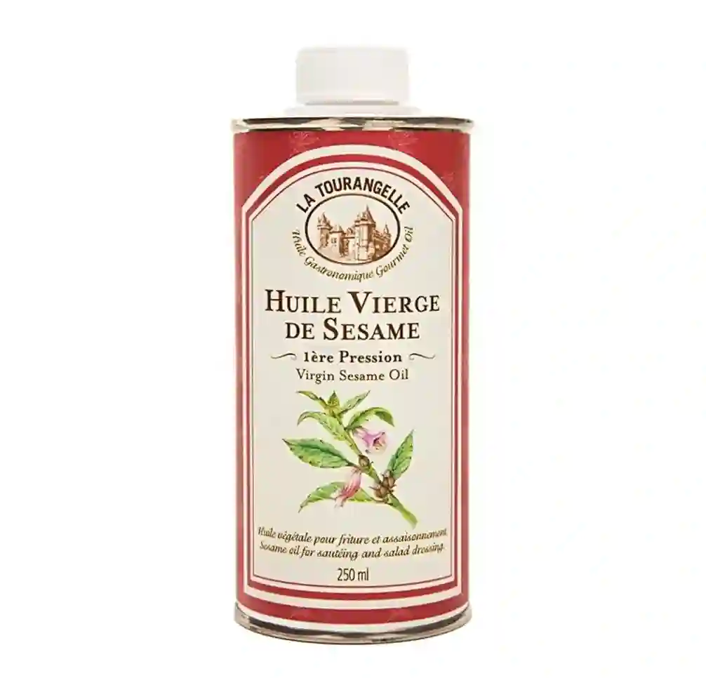The toungelle sesame oil - Metal bottle 250 ml.