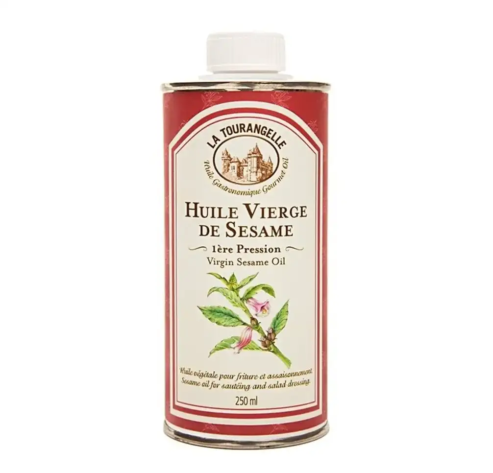 The toungelle sesame oil - Metal bottle 250 ml.