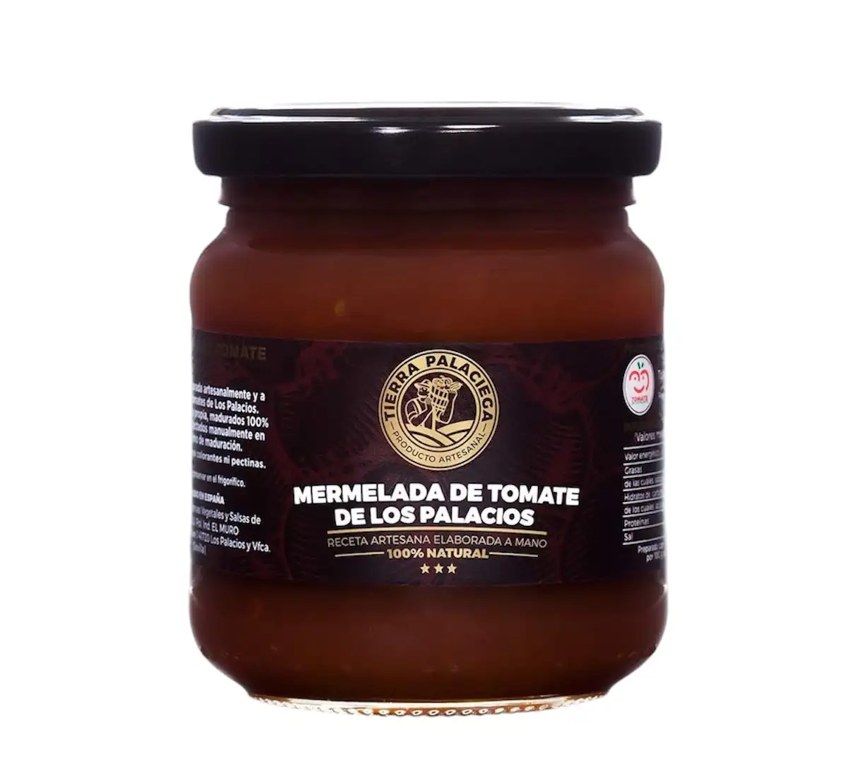 Tierra Palaciega Mermelada Extra de Tomate - Tarro 250 Gr.