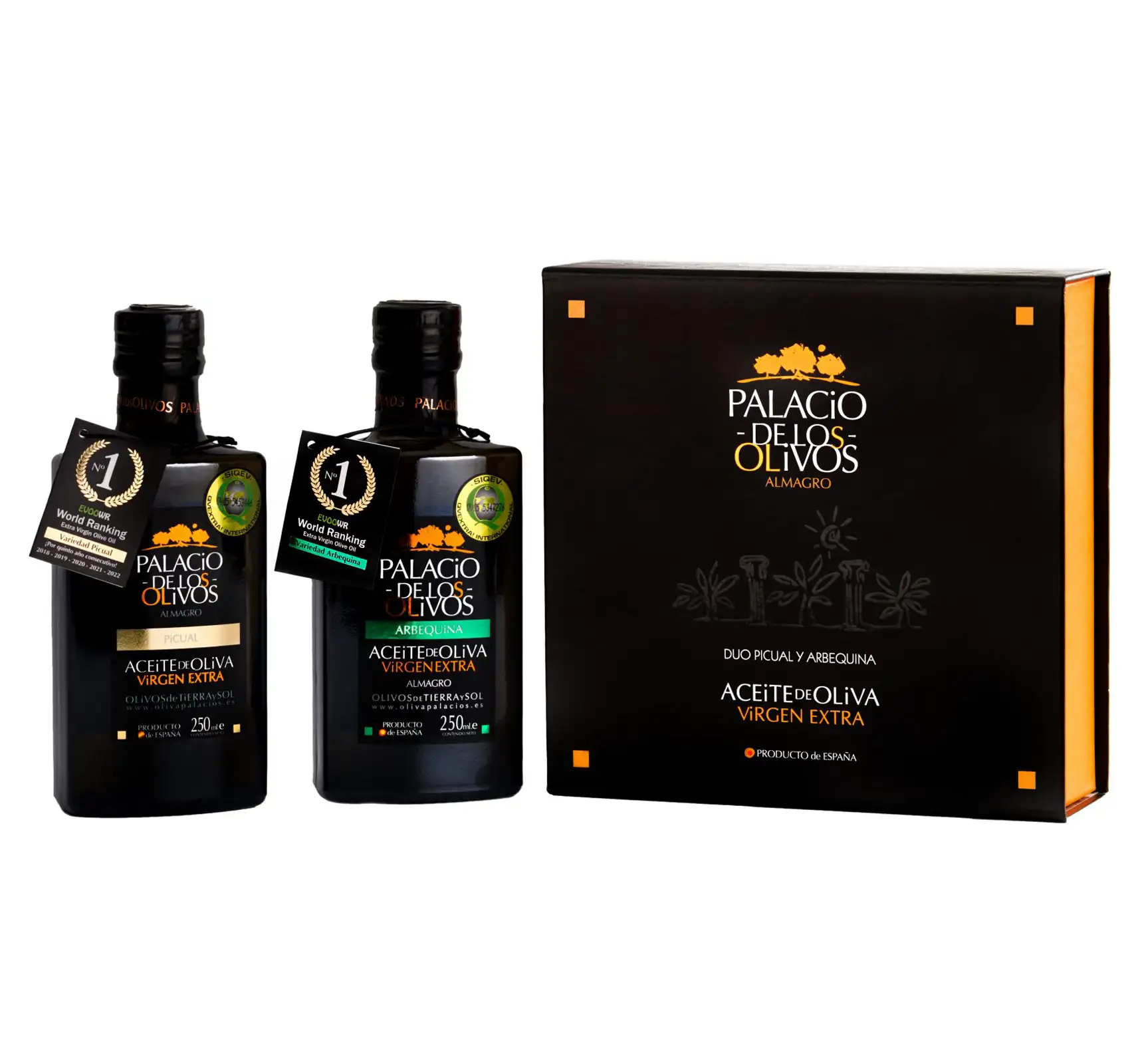 6x Palacio de Los Olivos Duo - Estuche 2x250 ml.