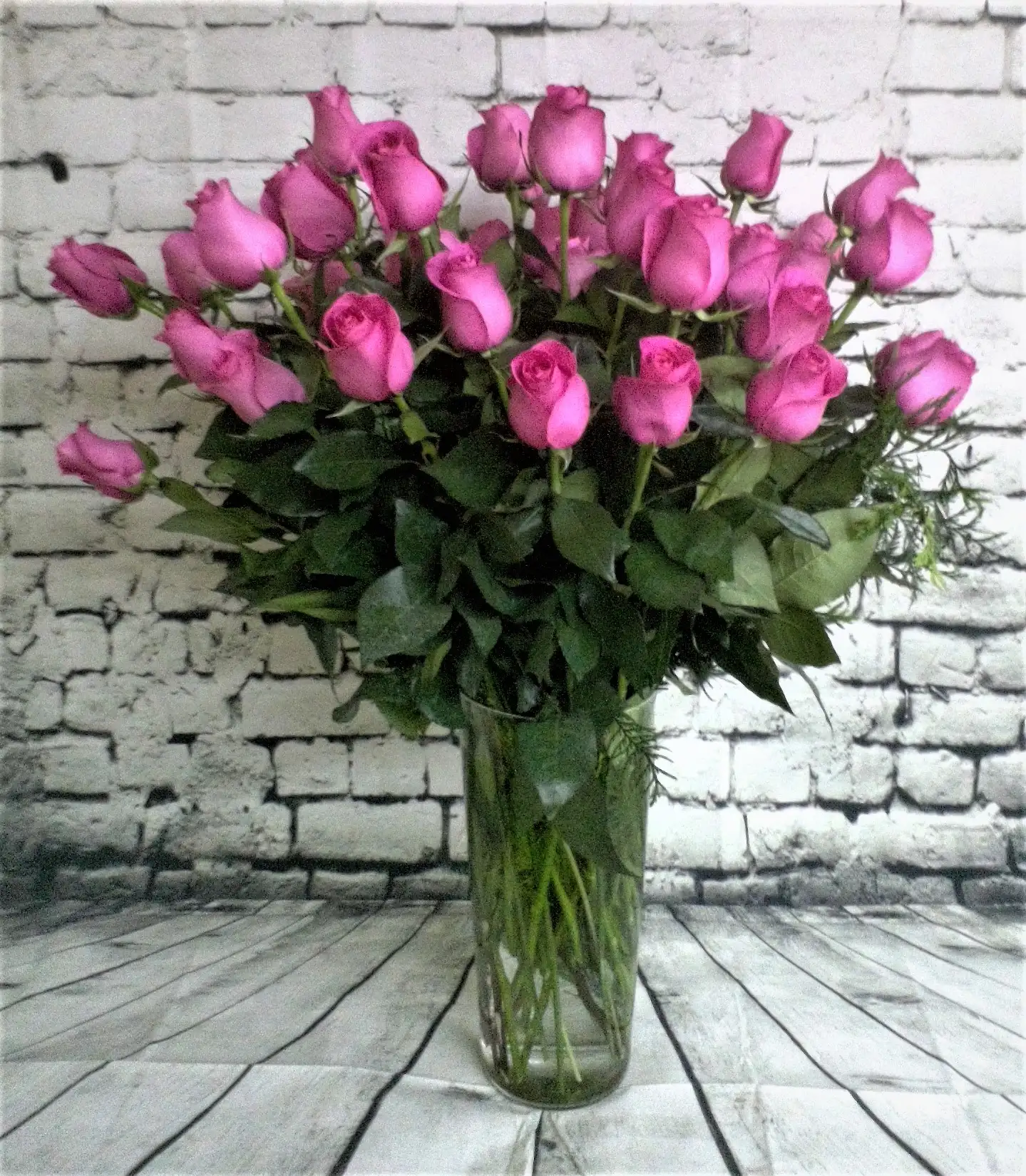 ROSAS EN COLOR ROSA