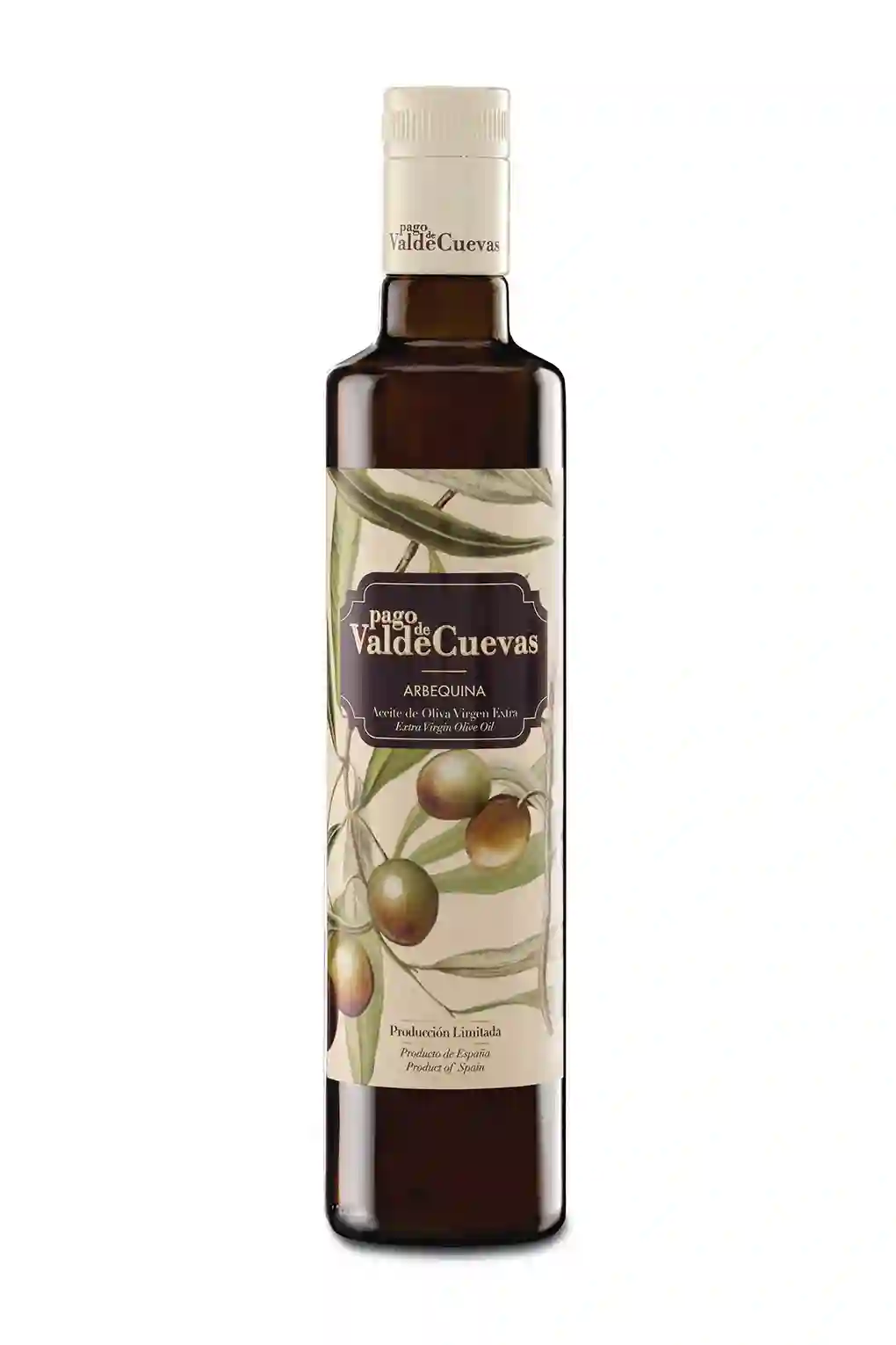 Pago de Valdecuevas Arbequina - Botella de Vidrio 500 ml.