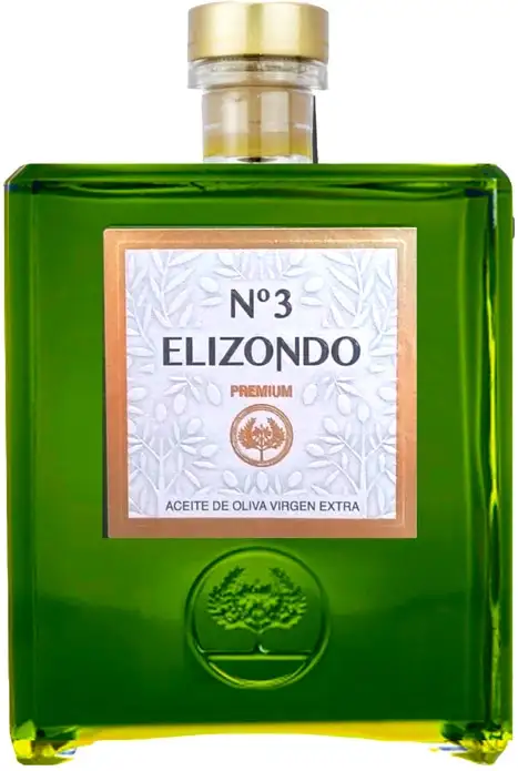 6x Elizondo Picual Premium Nº3 - Botella de Vidrio 1L