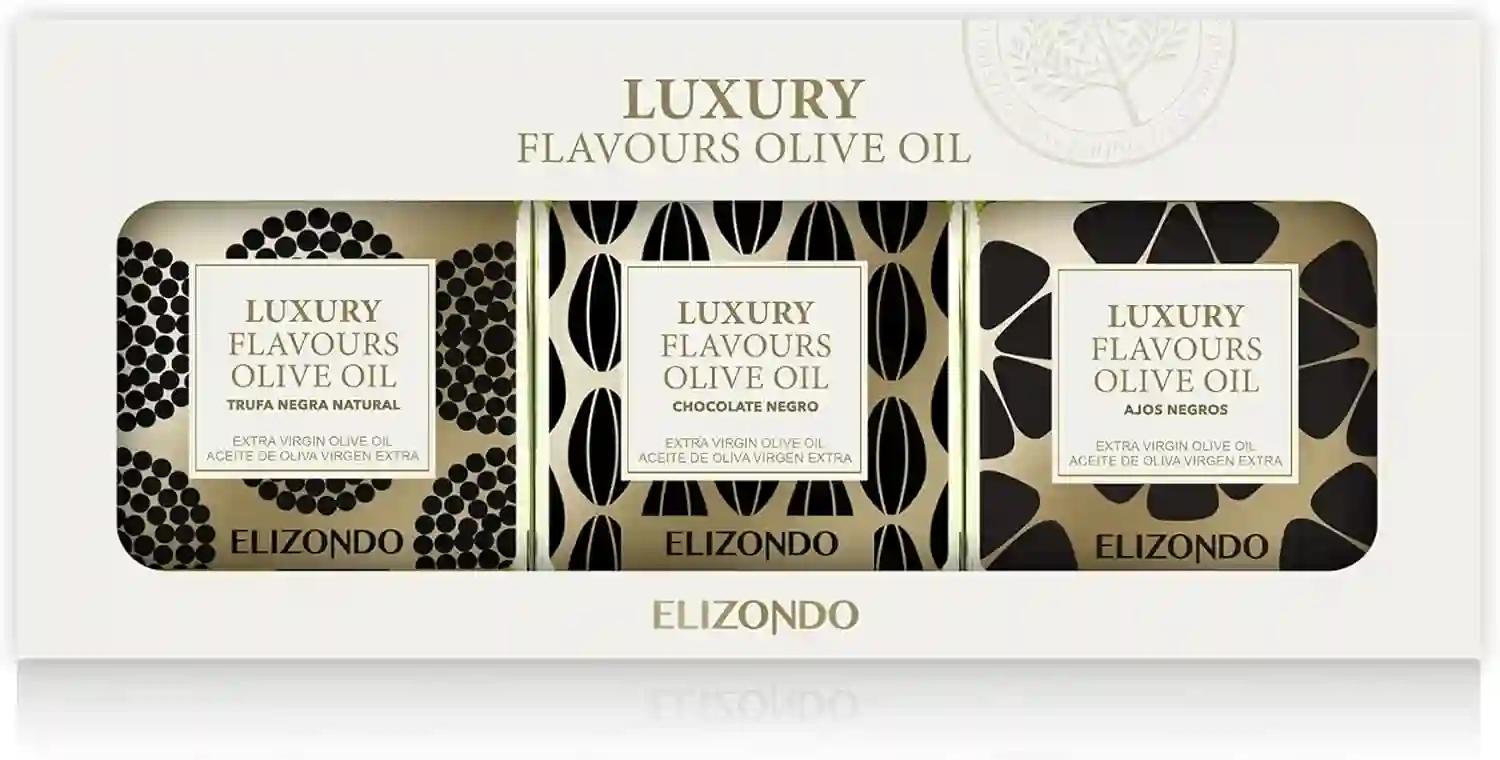 6x Flavores de lujo Elizondo - Estuche 3x200 ml.
