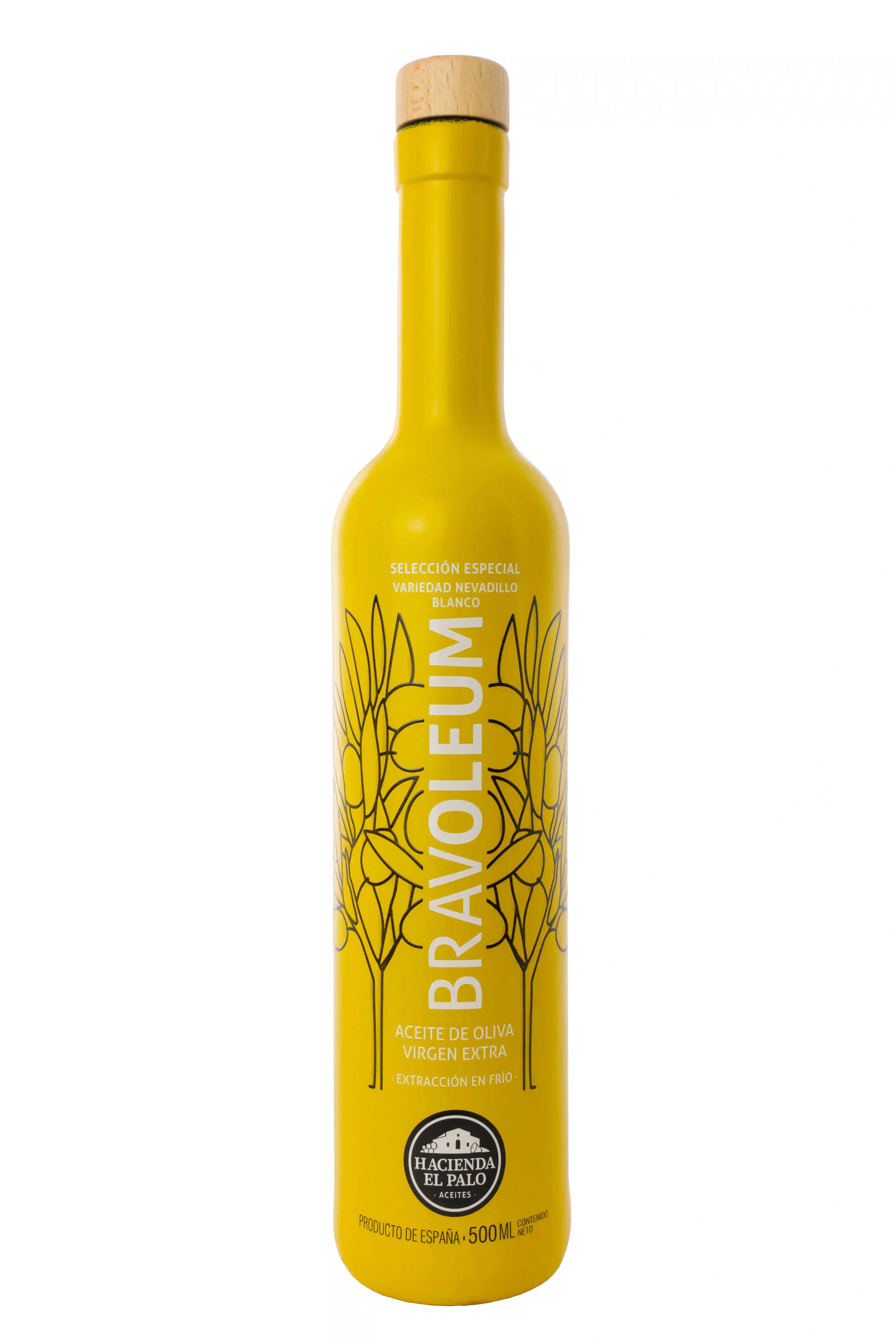 Bravoleo Nevadillo Blanco - Botella de Vidrio 500 ml.